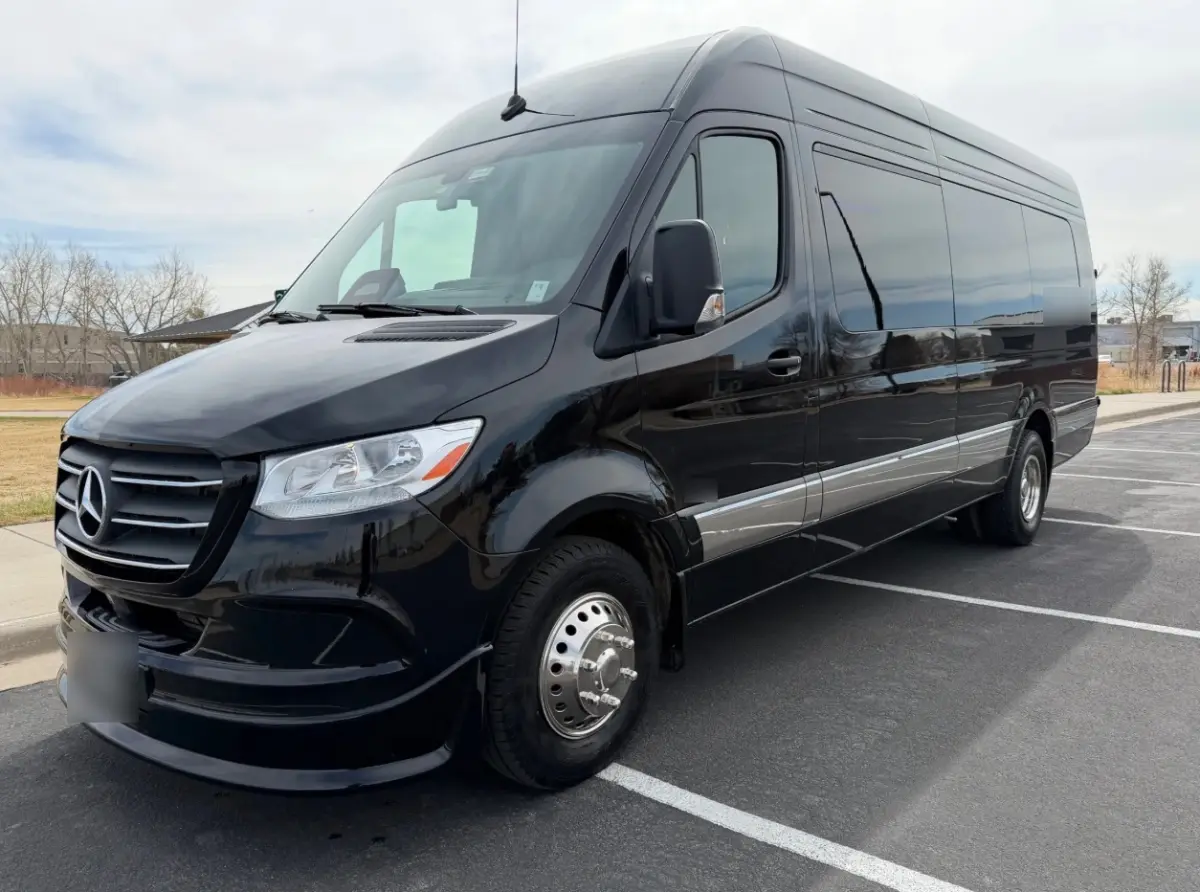 Castle Rock 13 passenger black executive Sprinter